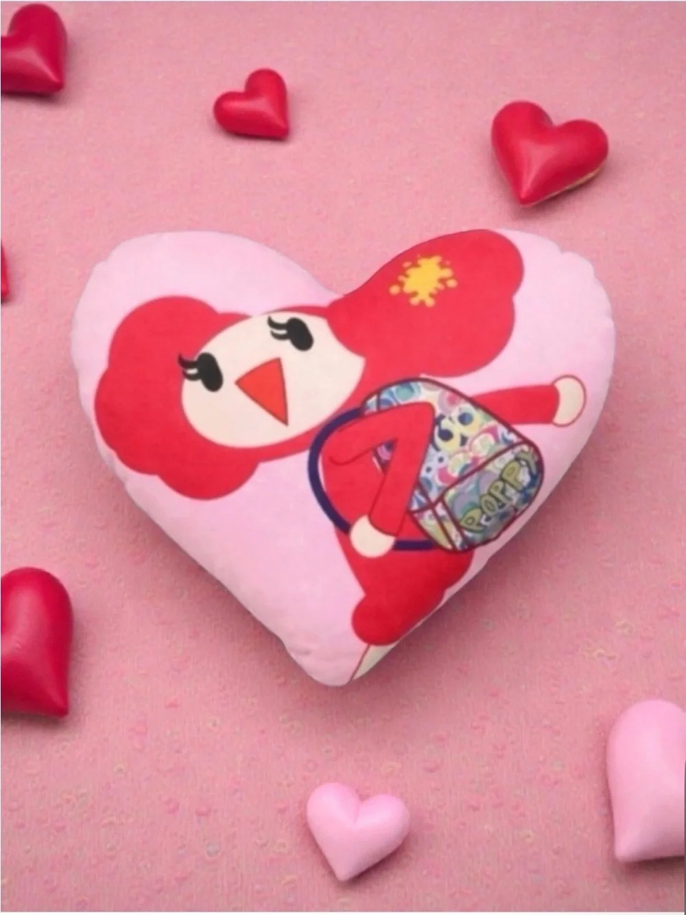 Coach Poppy Chan Cherry Pillow